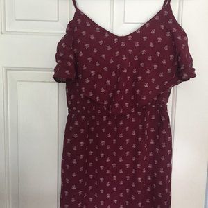 Old Navy Burgundy Dress